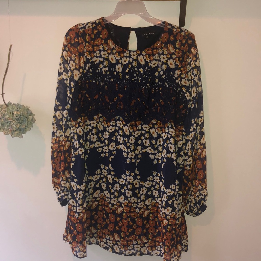 xs floral dress from the brand as u wish